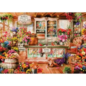 Four Seasons Florist Premium Cross Stitch Kits 14 16 11CT White Canvas Printed Fabric Cotton Thread Embroidery Home Decor Crafts